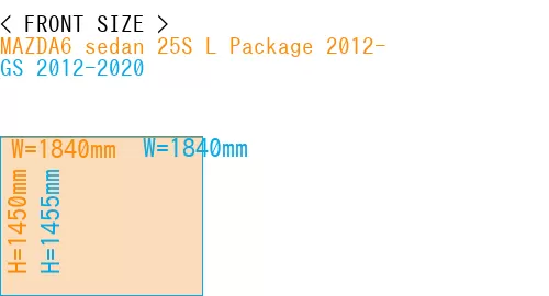 #MAZDA6 sedan 25S 
L Package 2012- + GS 2012-2020